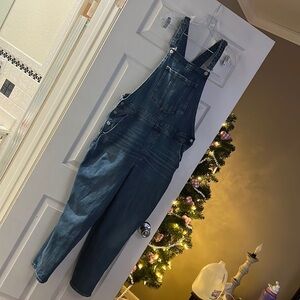 womens size 16 overalls . in great condition  . no rips .